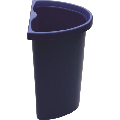 Cubo Removible/Cesto de Basura para Tocador, Apto para Reciclaje, de 5 Cuartos, Azul